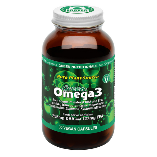 Green Nutritionals Vegan Omega3 (GreenOMEGA 3) — 90 Capsules