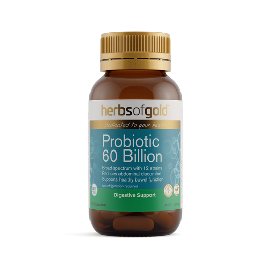 Herbs of Gold Probiotic 60 Billion — 30 Capsules